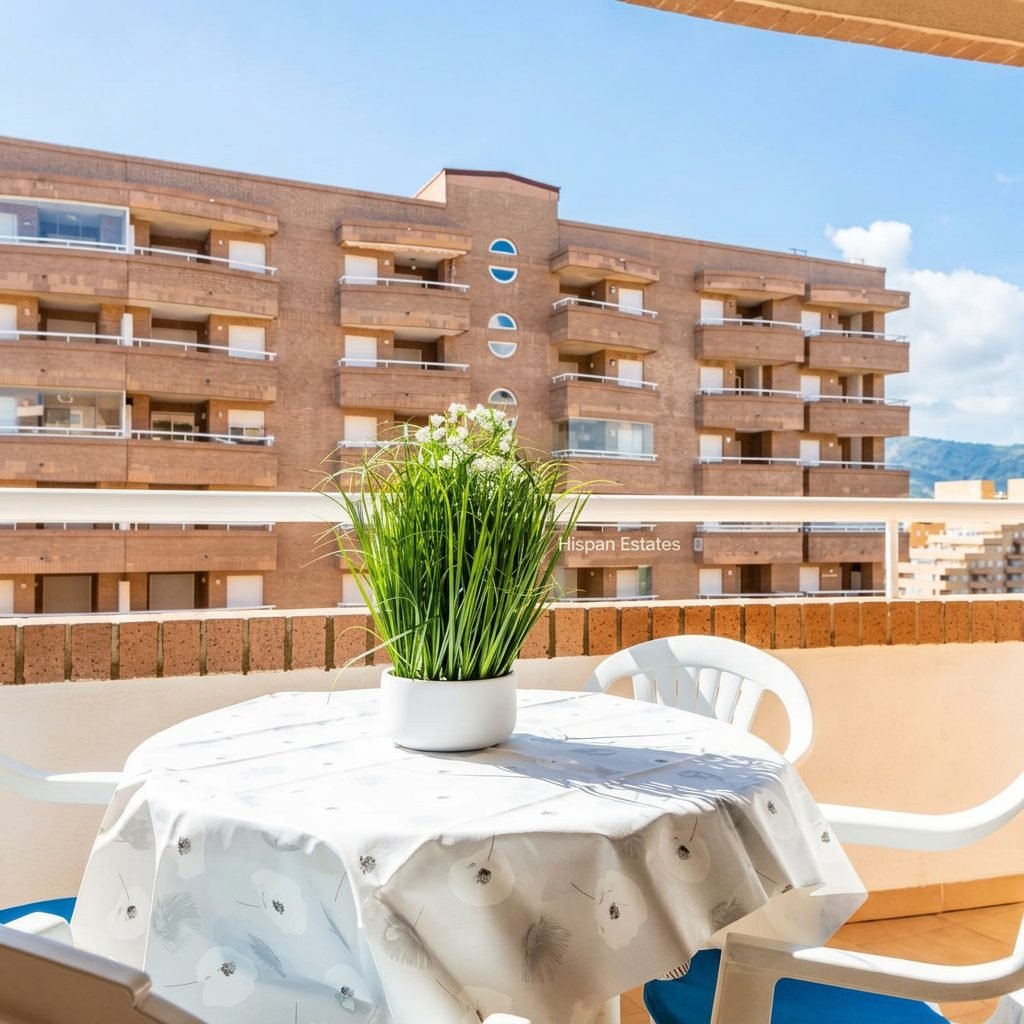 Terrace with table and chairs